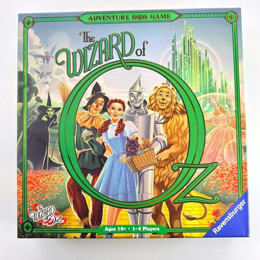 The WIzard of Oz Adventure Book Game 2022 Ravensburger Complete